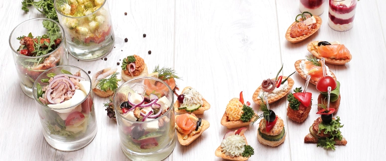 The Evolution of Canapes and Bite Sized Food